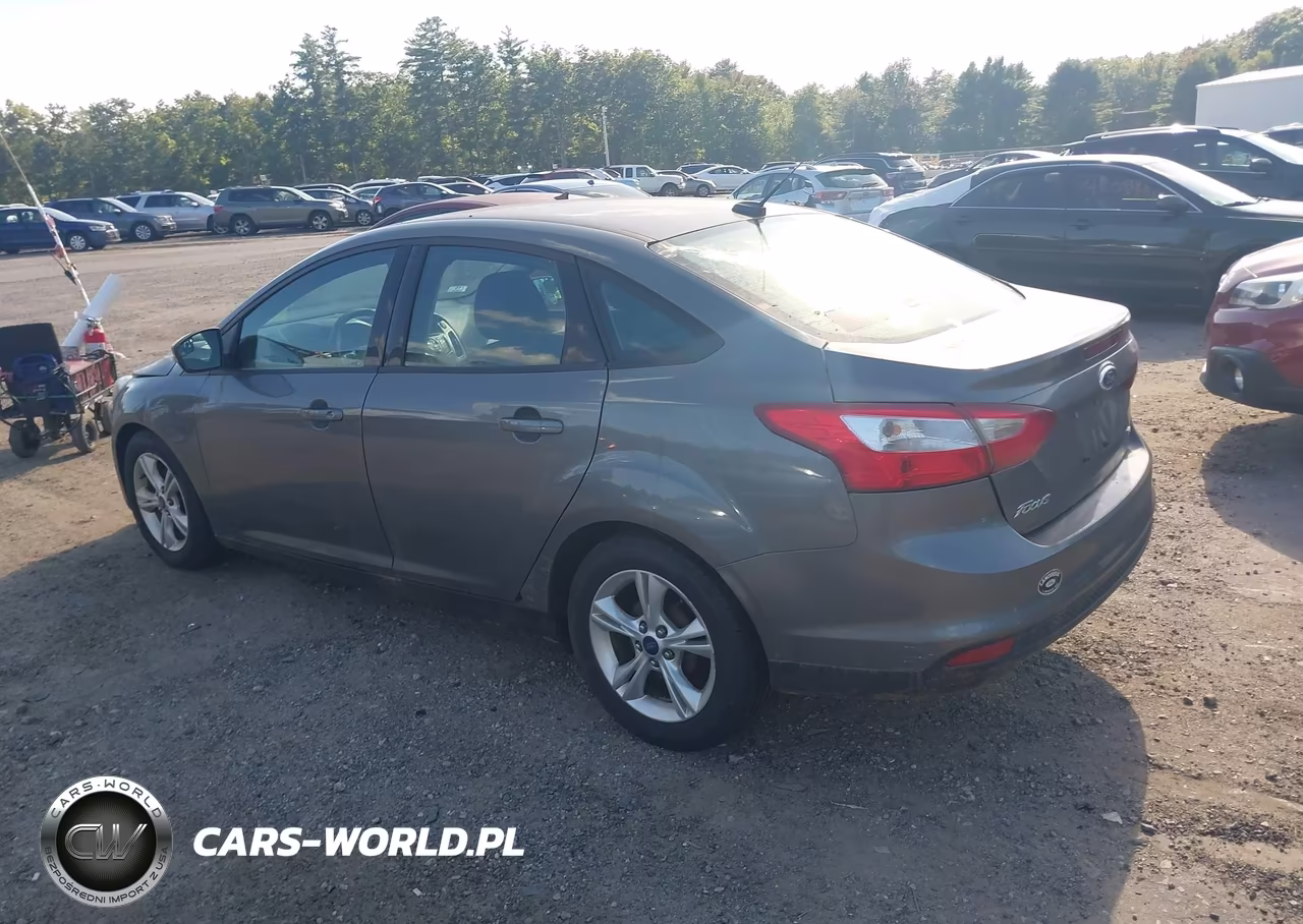 2014 Ford Focus Se VIN:1FADP3F21EL359277 - 3