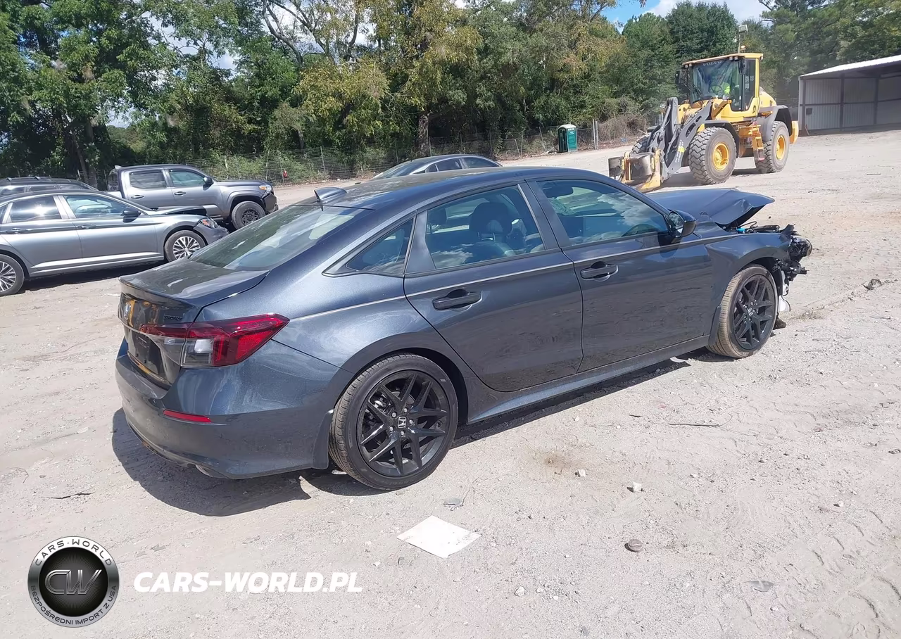 2026 Honda Civic Sport VIN:2HGFE2F54TH536669 - 4