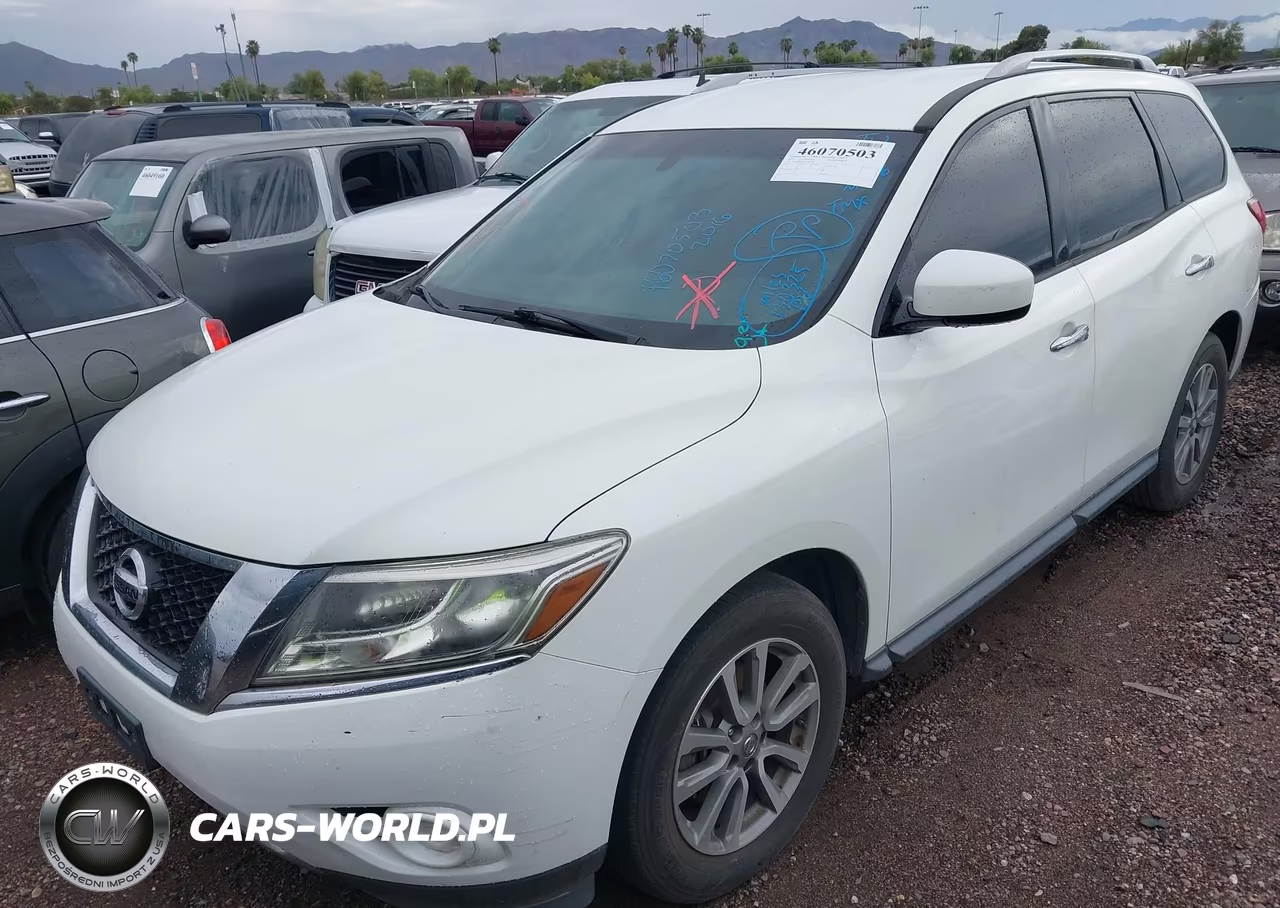 2016 Nissan Pathfinder Platinum-S-Sl-Sv VIN:5N1AR2MN5GC649566 - 2