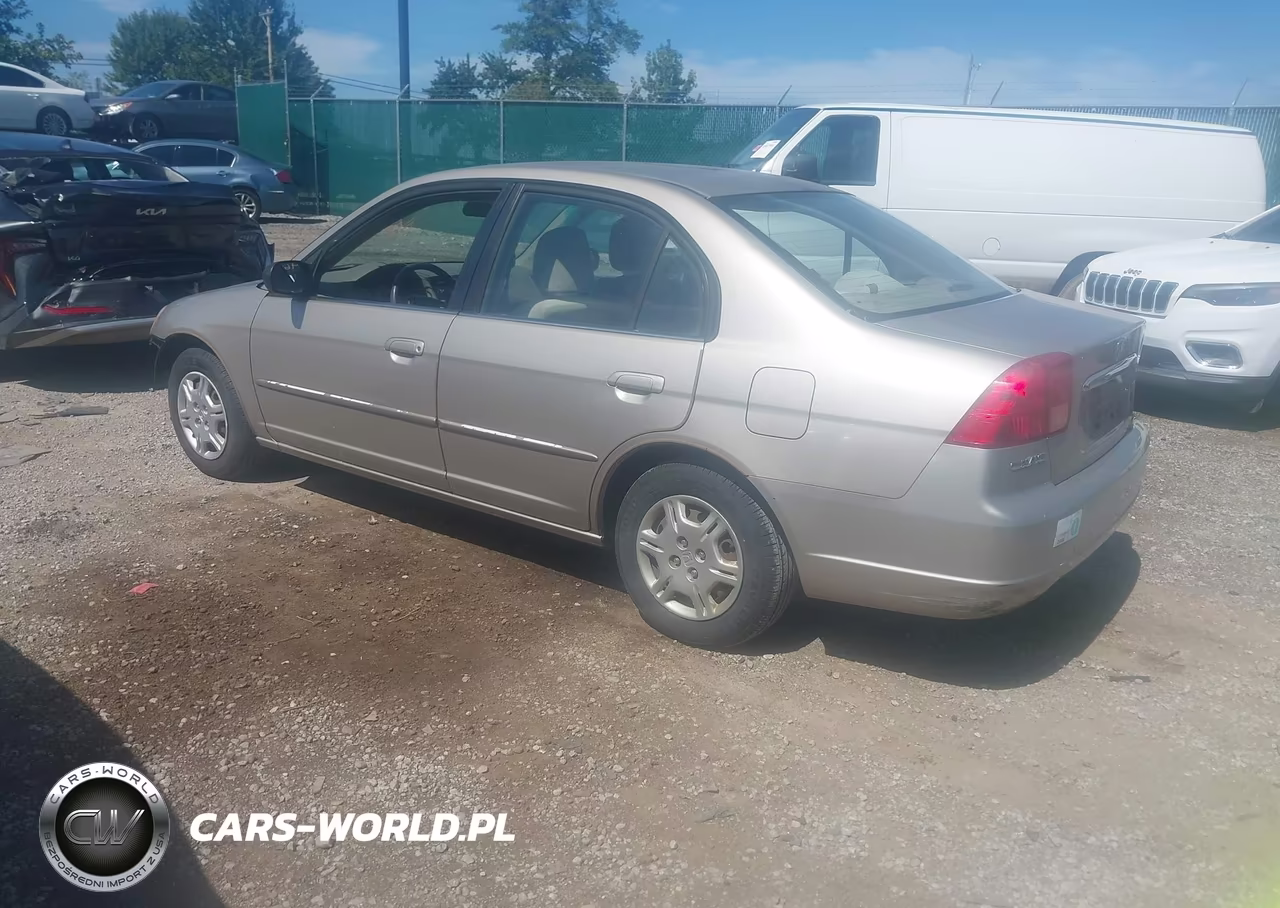 2002 Honda Civic Lx VIN:2HGES16532H537941 - 3