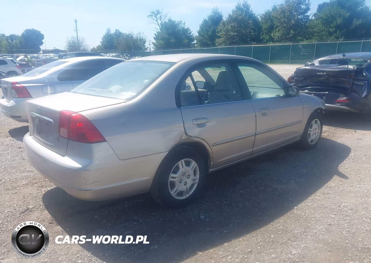 2002 Honda Civic Lx VIN:2HGES16532H537941 - 4