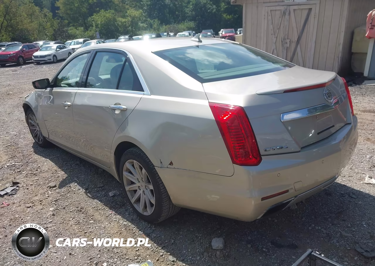 2014 Cadillac Cts Luxury VIN:1G6AX5SXXE0180816 - 3