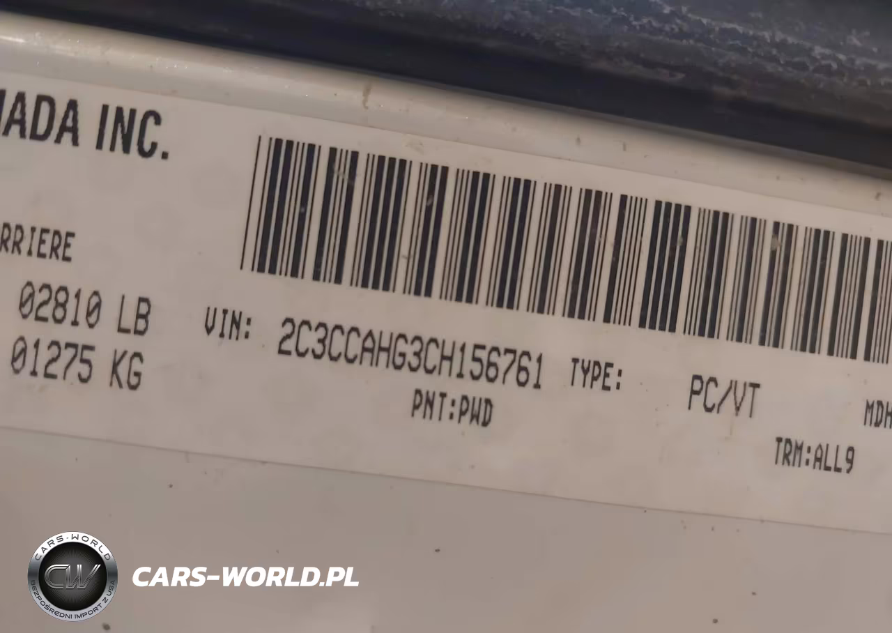 2012 Chrysler 300 Limited VIN:2C3CCAHG3CH156761 - 9