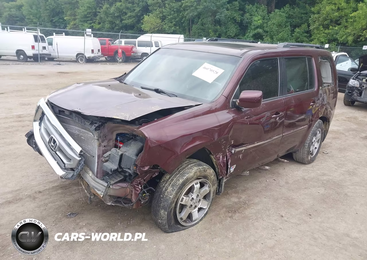 2009 Honda Pilot Touring VIN:5FNYF48999B022492 - 2