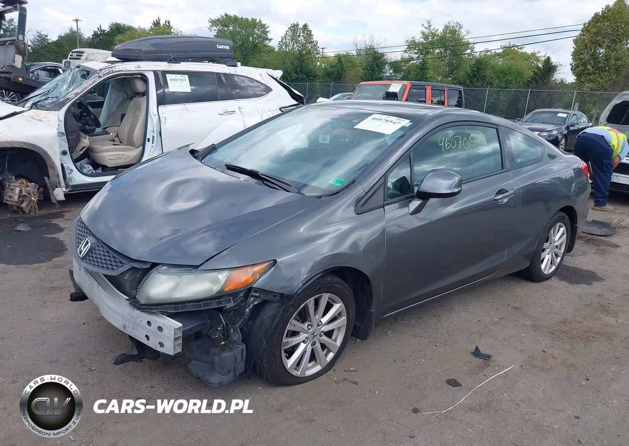 2012 Honda Civic Ex VIN:2HGFG3B87CH527707 - 2