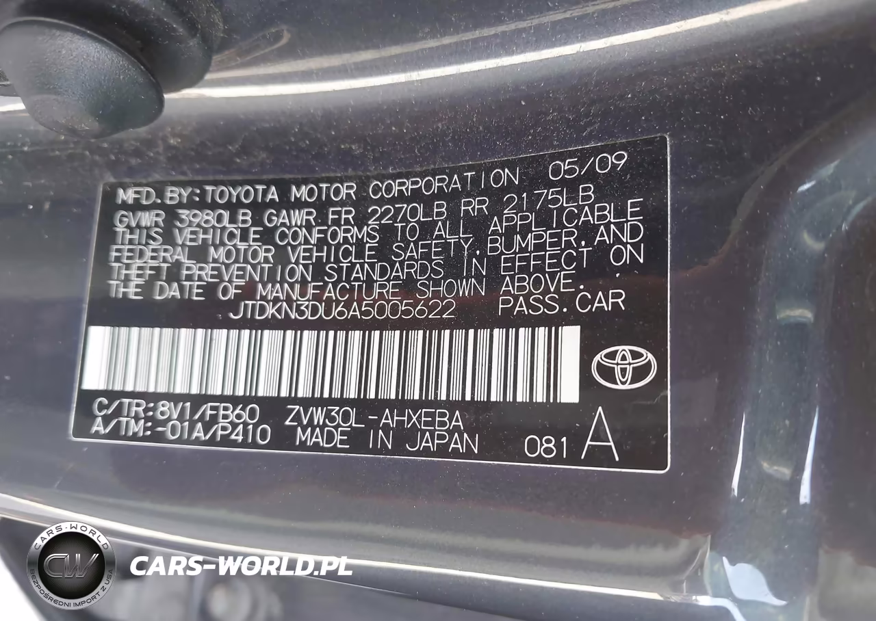 2010 Toyota Prius Ii VIN:JTDKN3DU6A5005622 - 9