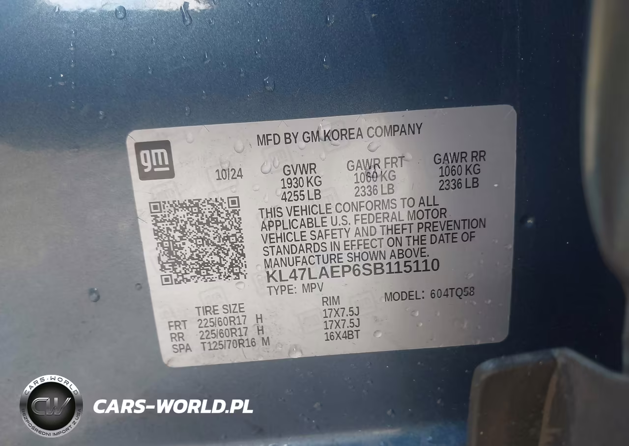 2025 Buick Envista Preferred Fwd VIN:KL47LAEP6SB115110 - 9