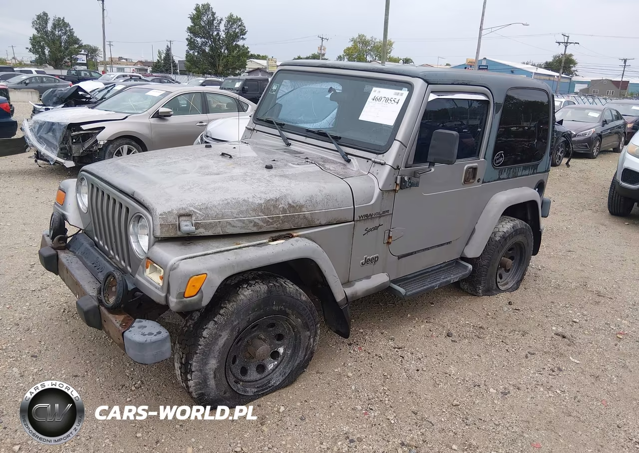 2002 Jeep Wrangler Sport VIN:1J4FA49S92P712949 - 2