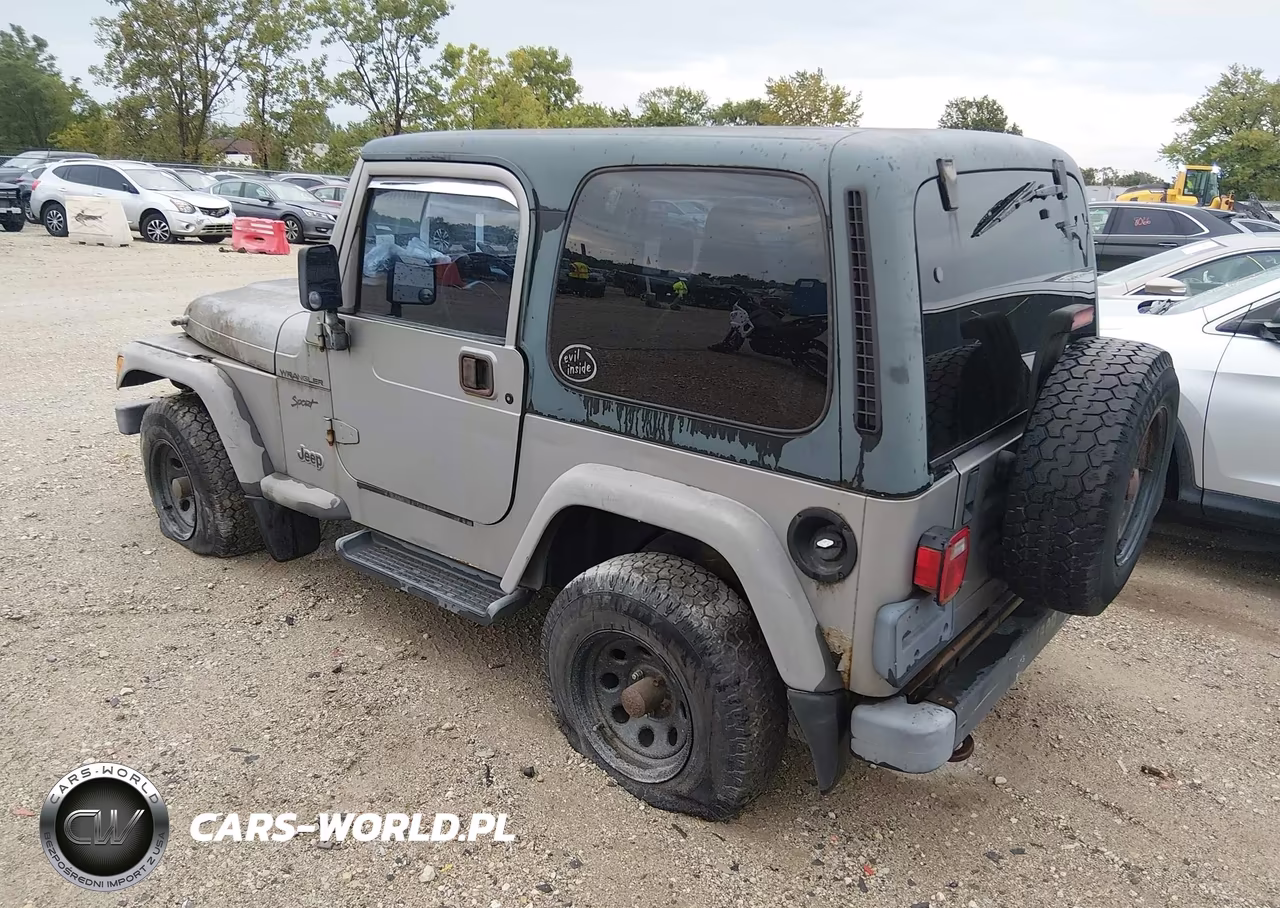 2002 Jeep Wrangler Sport VIN:1J4FA49S92P712949 - 3