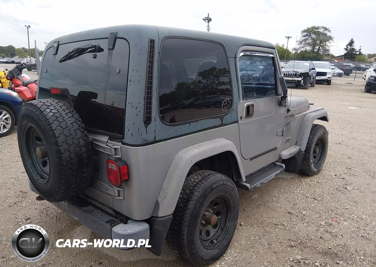 2002 Jeep Wrangler Sport VIN:1J4FA49S92P712949 - 4