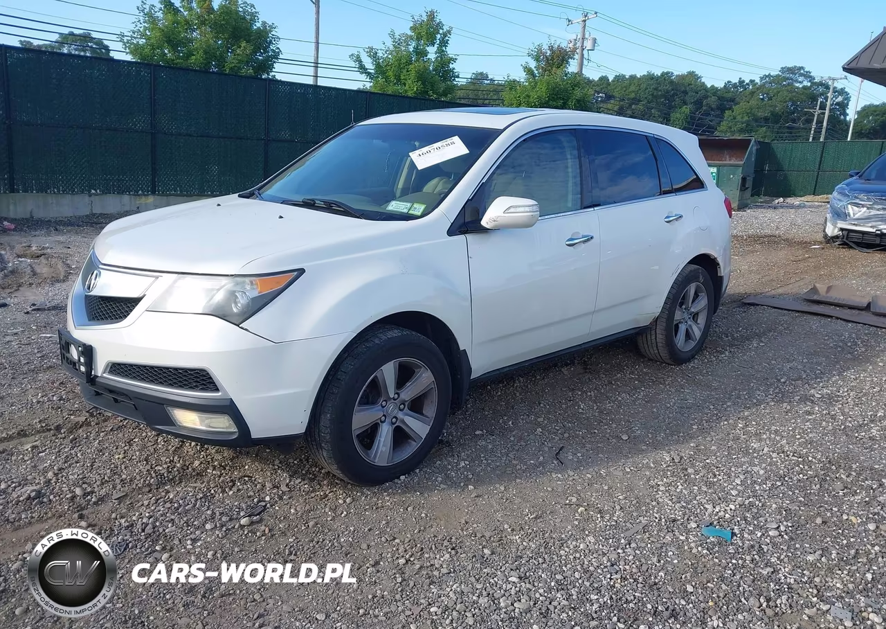 2013 Acura Mdx VIN:2HNYD2H26DH512723 - 2