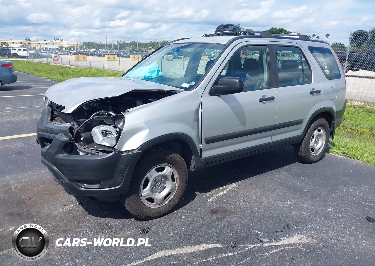 2004 Honda Cr-V Lx VIN:SHSRD78424U255003 - 2