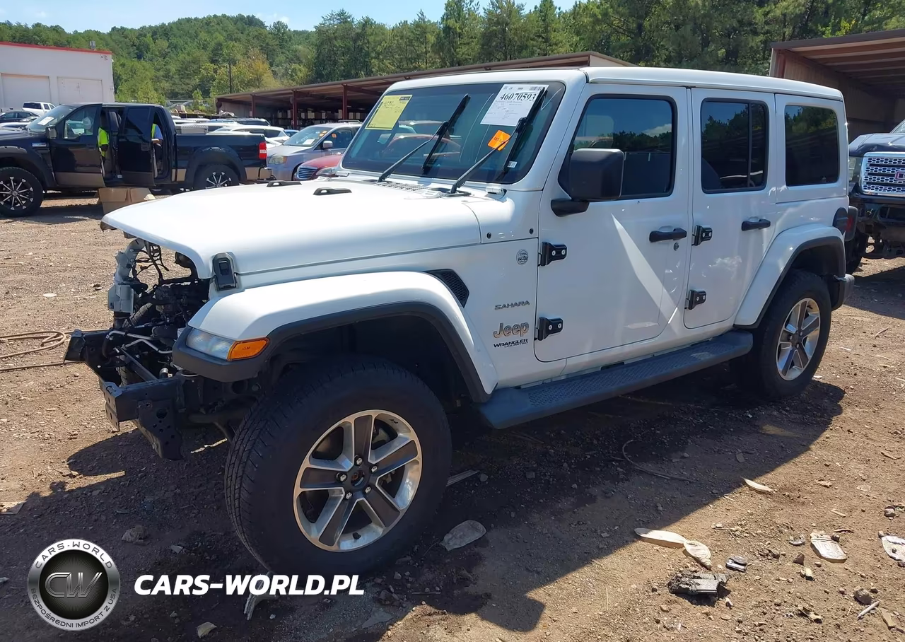 2020 Jeep Wrangler Unlimited Sahara 4X4 VIN:1C4HJXEN2LW131591 - 2