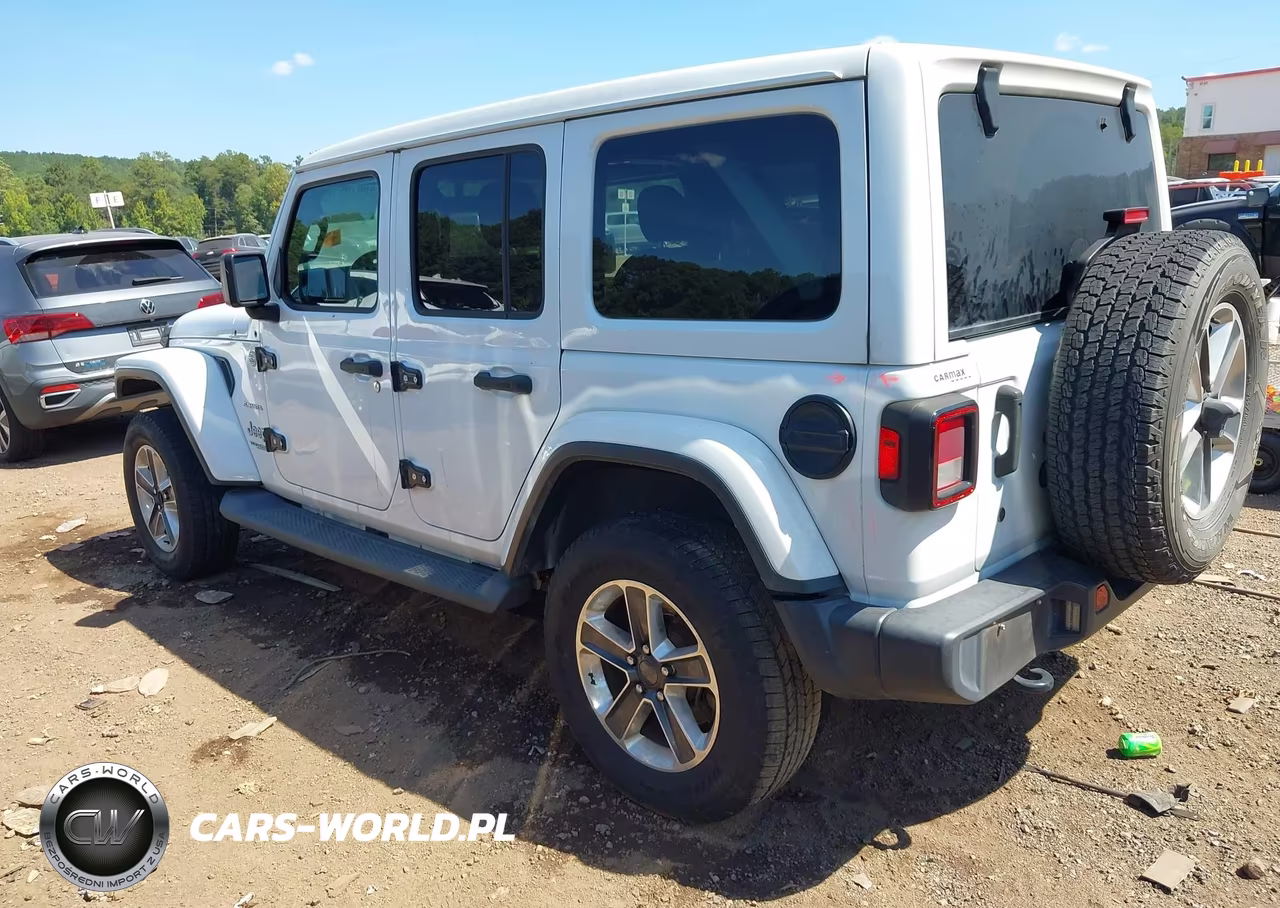 2020 Jeep Wrangler Unlimited Sahara 4X4 VIN:1C4HJXEN2LW131591 - 3
