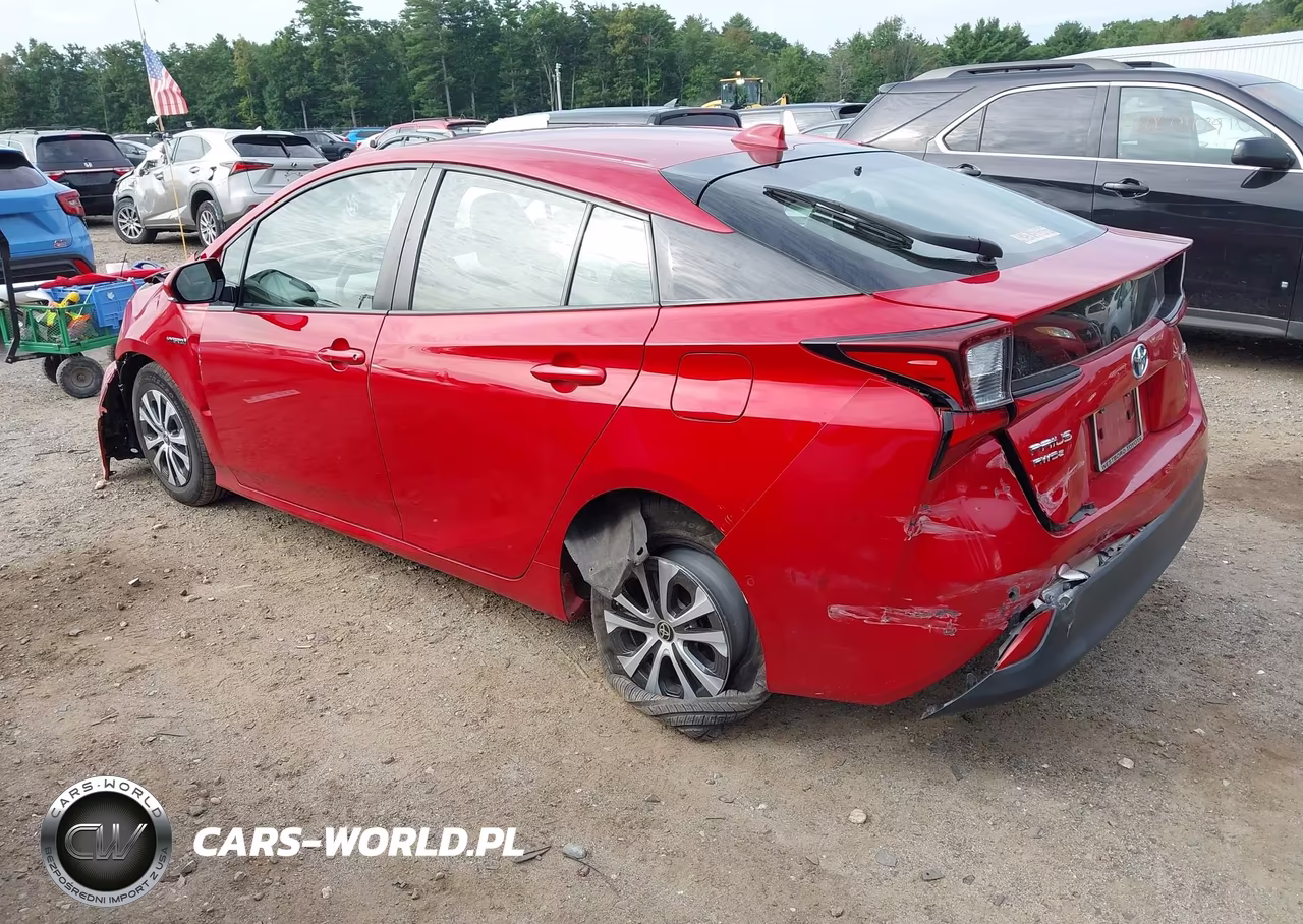 2020 Toyota Prius Le Awd-E VIN:JTDL9RFU1L3013165 - 3
