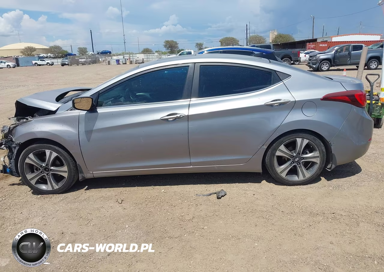 2015 Hyundai Elantra Sport VIN:KMHDH4AH7FU346209 - 15