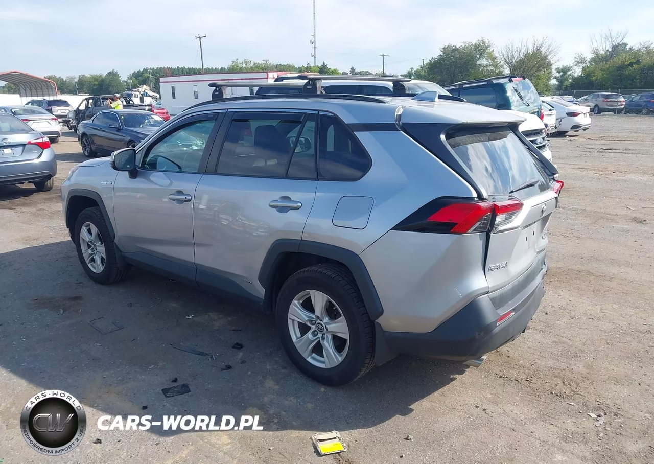 2019 Toyota Rav4 Hybrid Le VIN:2T3MWRFV4KW022752 - 3