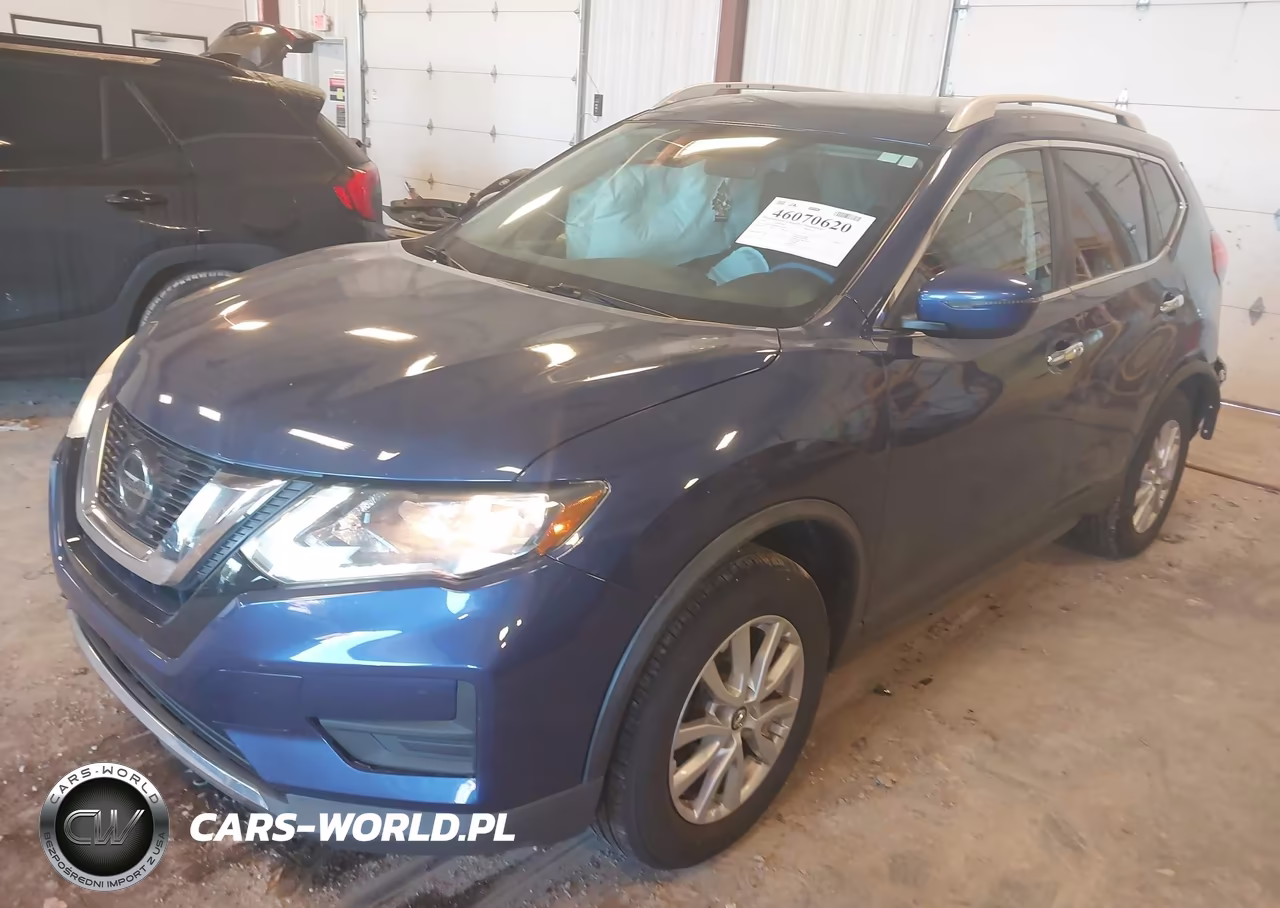 2019 Nissan Rogue Sv VIN:KNMAT2MV4KP518393 - 2