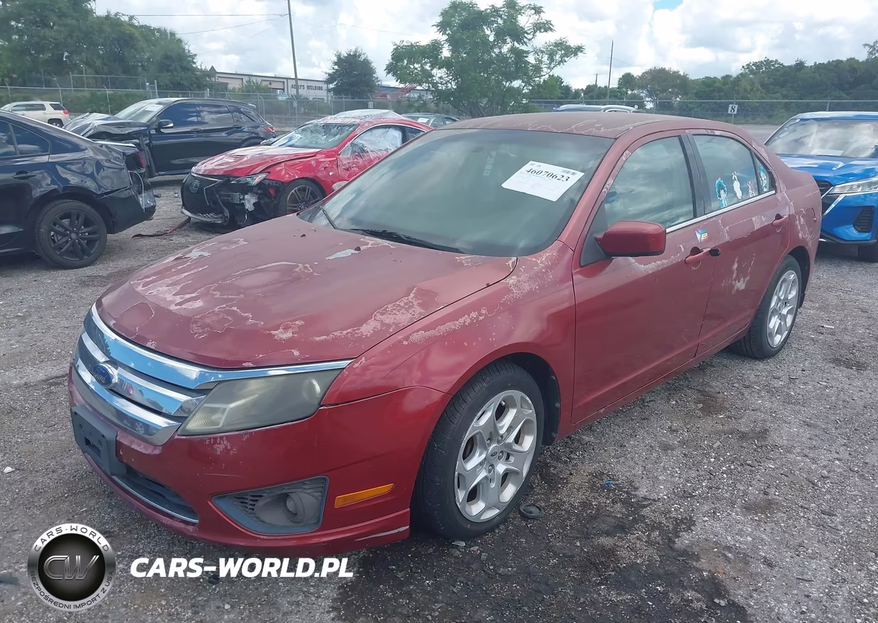 2010 Ford Fusion Se VIN:3FAHP0HA7AR230802 - 2