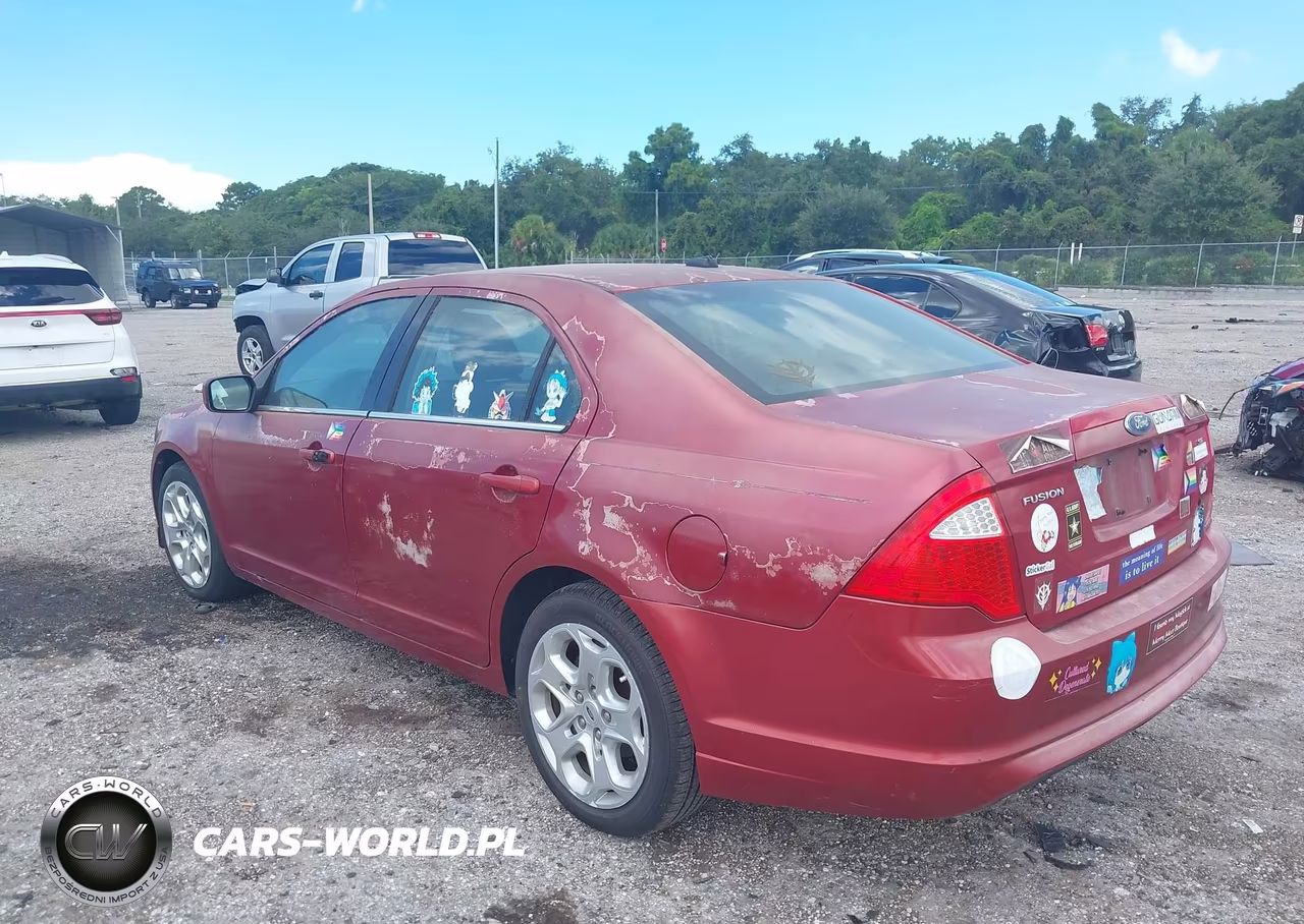 2010 Ford Fusion Se VIN:3FAHP0HA7AR230802 - 3