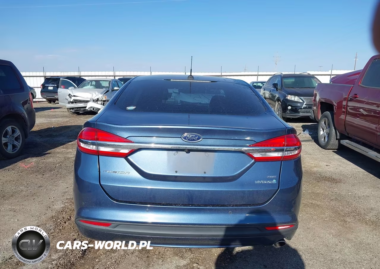 2018 Ford Fusion Hybrid Se VIN:3FA6P0LU4JR267475 - 16