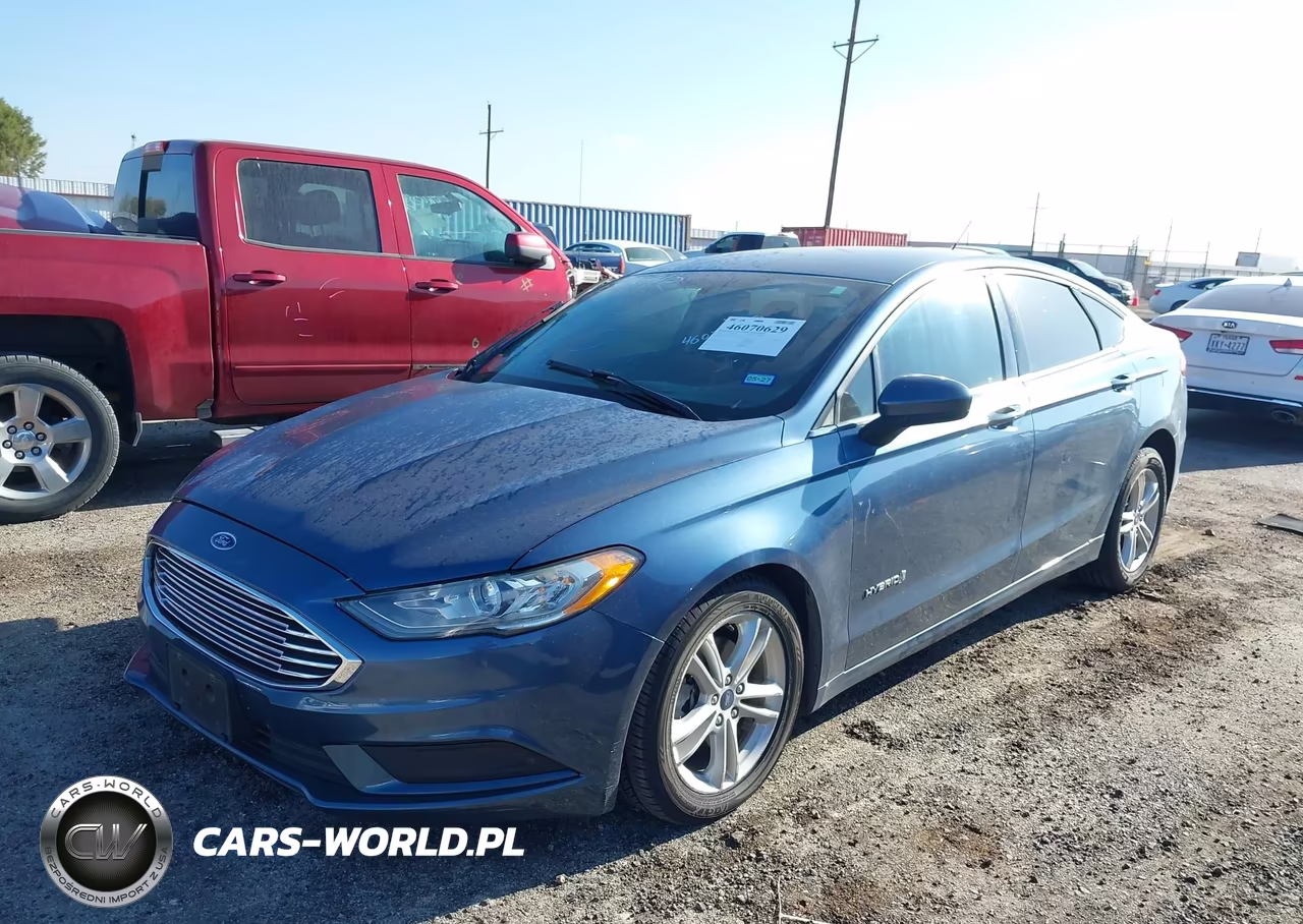 2018 Ford Fusion Hybrid Se VIN:3FA6P0LU4JR267475 - 2