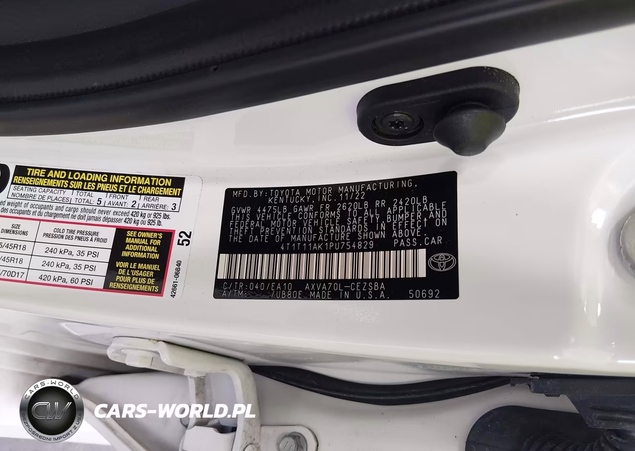 2023 Toyota Camry Se VIN:4T1T11AK1PU754829 - 9