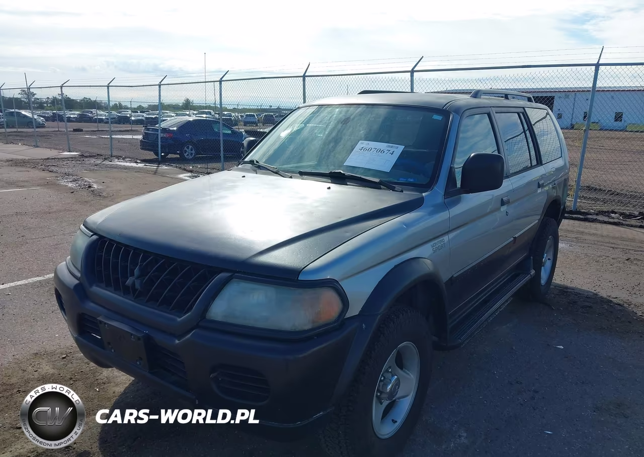 2001 Mitsubishi Montero Sport Es-Ls VIN:JA4MT21HX1P025063 - 2