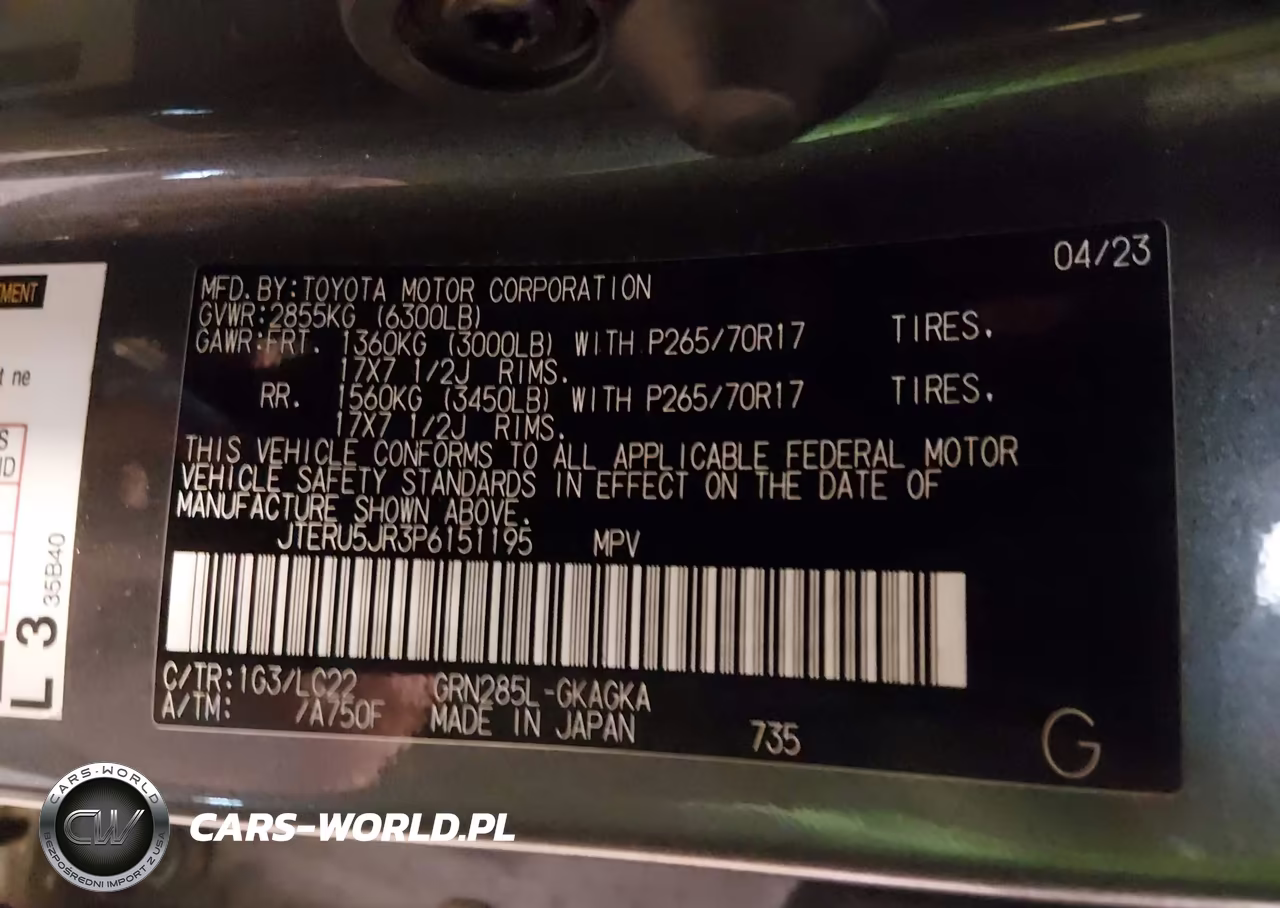 2023 Toyota 4Runner Trd Off Road Premium VIN:JTERU5JR3P6151195 - 9