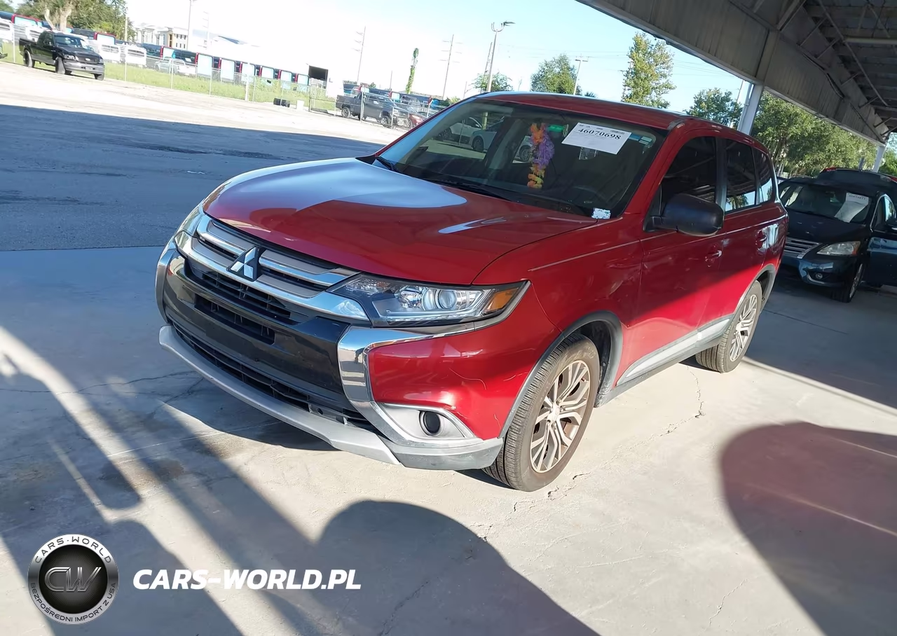 2018 Mitsubishi Outlander Es VIN:JA4AD2A34JZ034785 - 2