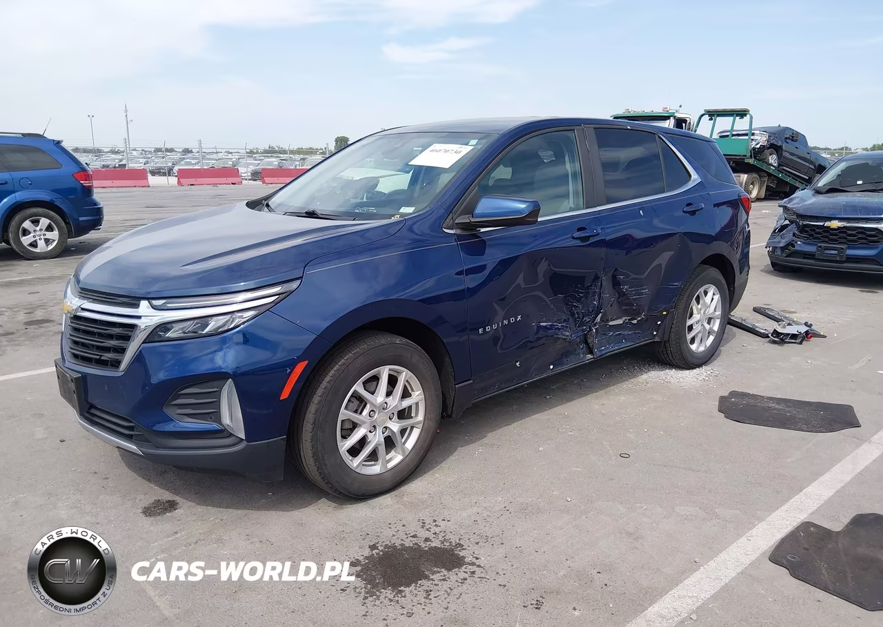 2022 Chevrolet Equinox Fwd Lt VIN:3GNAXKEVXNL203530 - 2