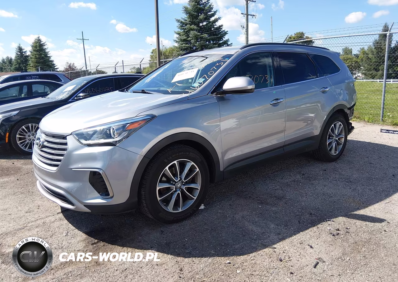 2017 Hyundai Santa Fe Se VIN:KM8SMDHF3HU231178 - 2
