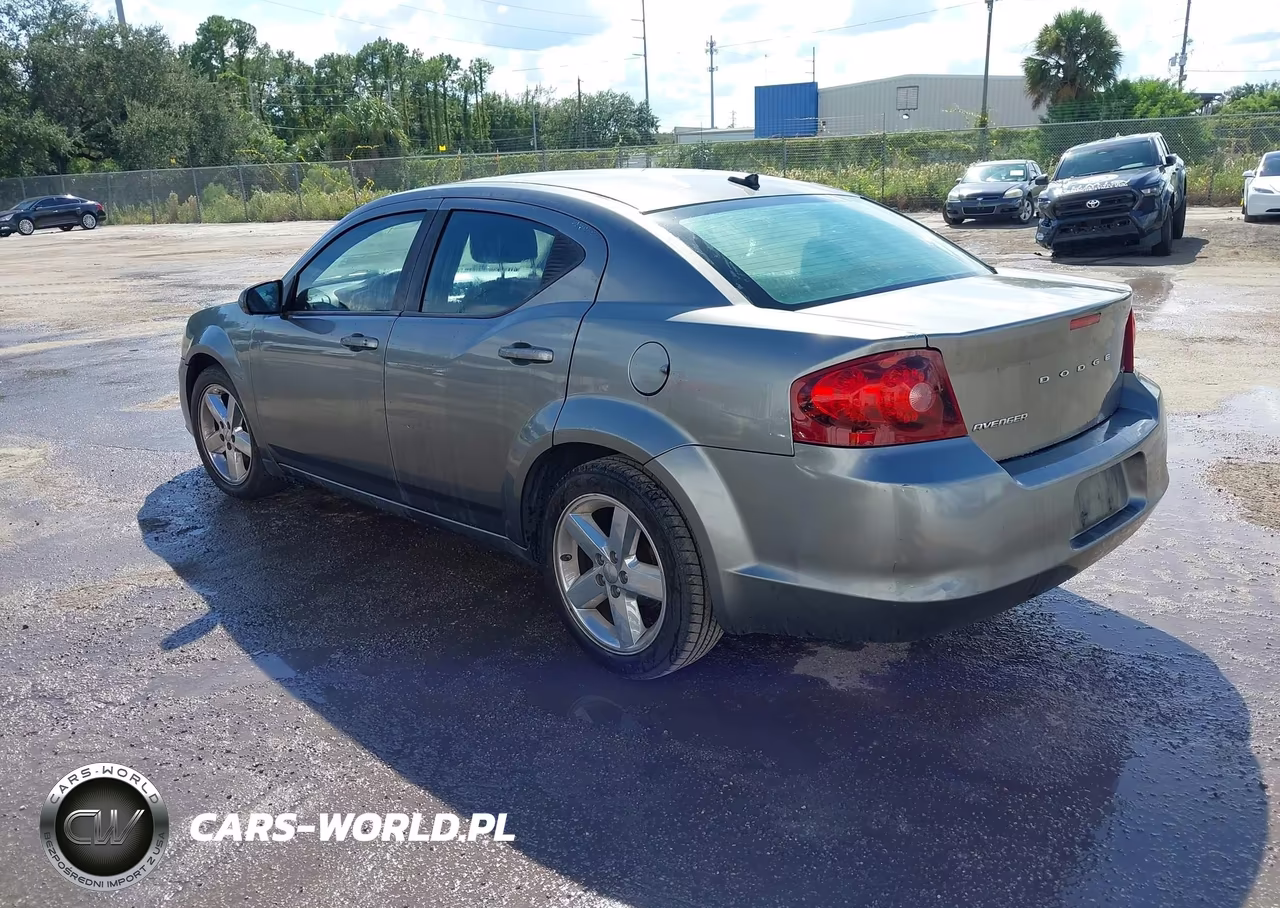 2013 Dodge Avenger Sxt VIN:1C3CDZCB8DN556928 - 3