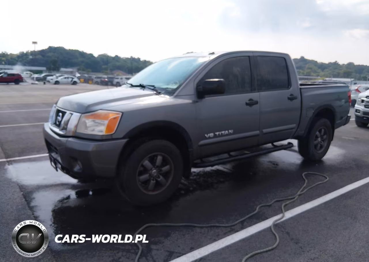 2015 Nissan Titan Pro-4X VIN:1N6BA0EC9FN501762 - 2