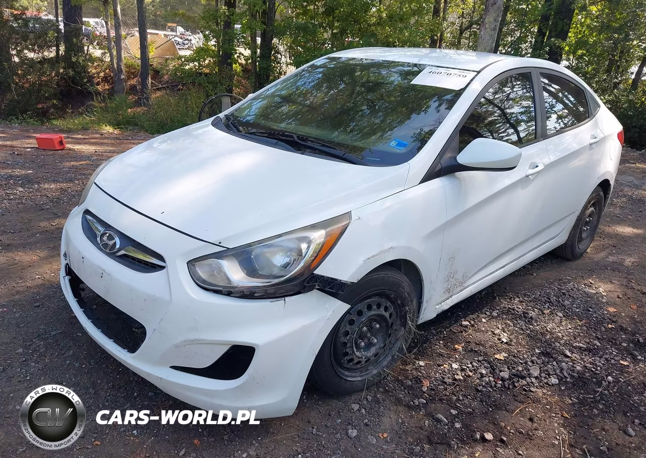2014 Hyundai Accent Gls VIN:KMHCT4AE5EU626788 - 2