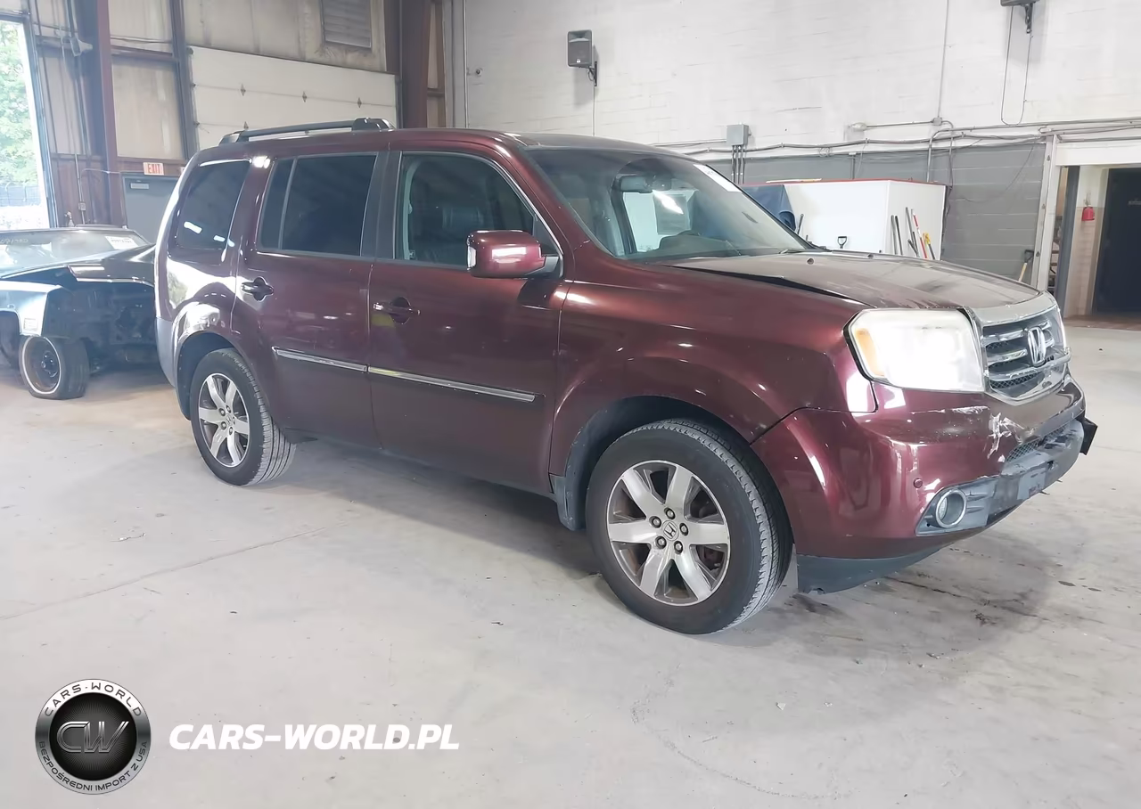 2012 Honda Pilot Touring VIN:5FNYF4H9XCB033637 - 1