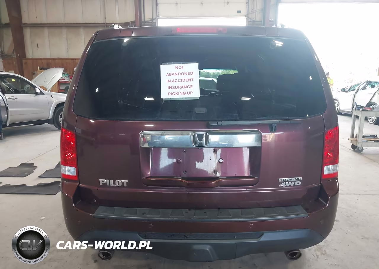 2012 Honda Pilot Touring VIN:5FNYF4H9XCB033637 - 16