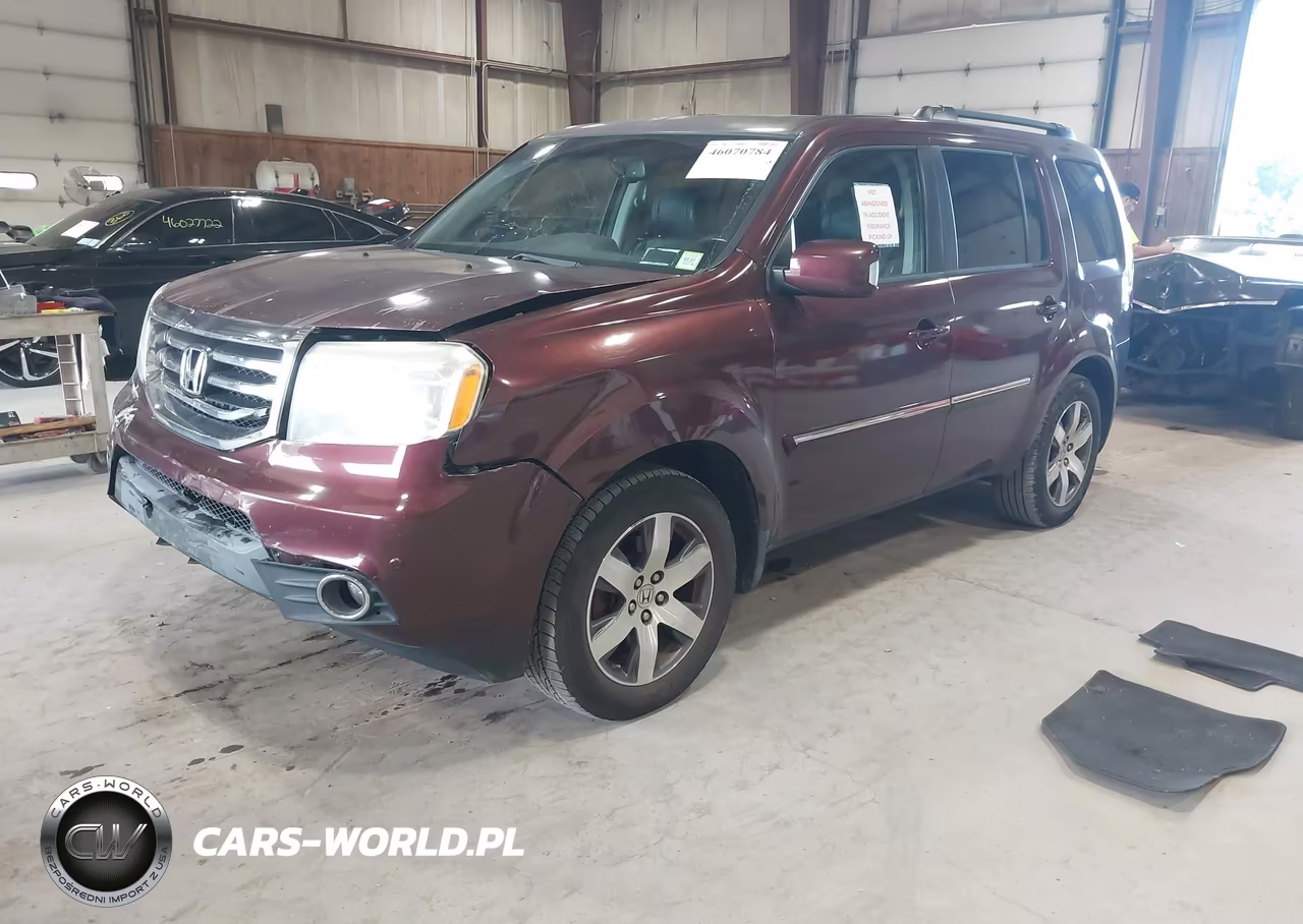 2012 Honda Pilot Touring VIN:5FNYF4H9XCB033637 - 2