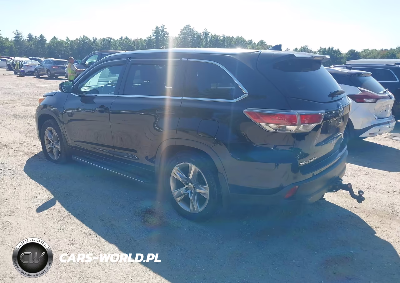 2014 Toyota Highlander Limited V6 VIN:5TDDKRFH8ES031997 - 3