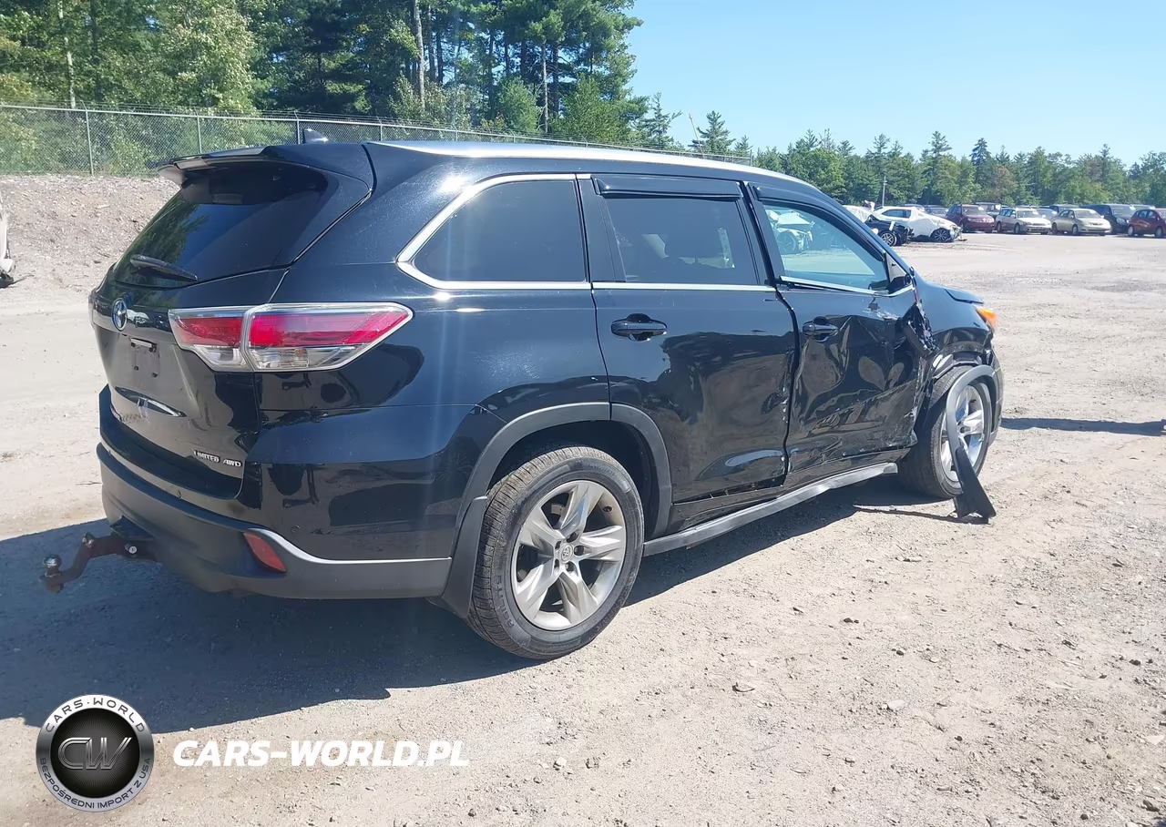 2014 Toyota Highlander Limited V6 VIN:5TDDKRFH8ES031997 - 4