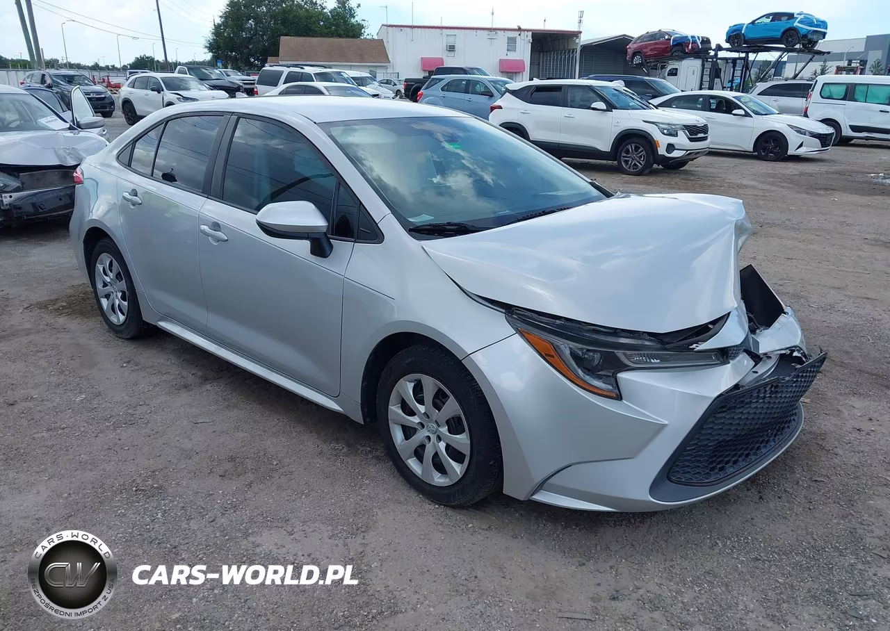 2022 Toyota Corolla Le VIN:5YFEPMAE3NP299452 - 1