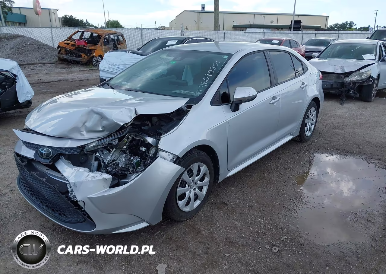 2022 Toyota Corolla Le VIN:5YFEPMAE3NP299452 - 2