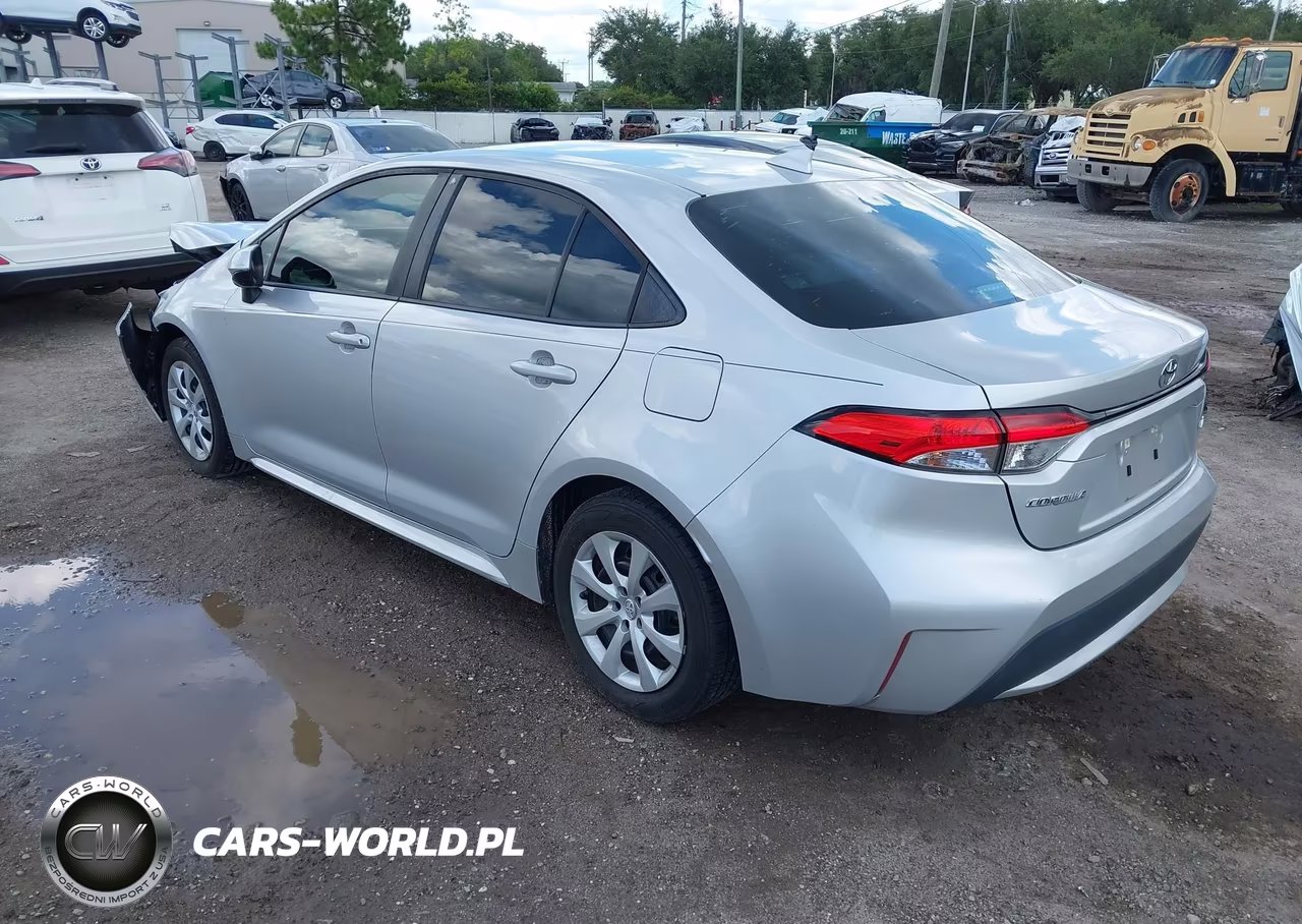 2022 Toyota Corolla Le VIN:5YFEPMAE3NP299452 - 3