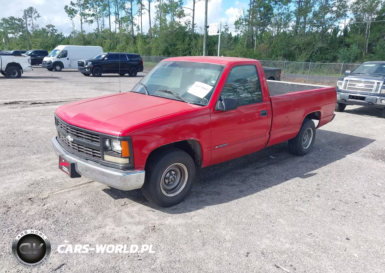 1998 Chevrolet C1500 Fleetside W-T VIN:1GCEC14WXWZ230912 - 2
