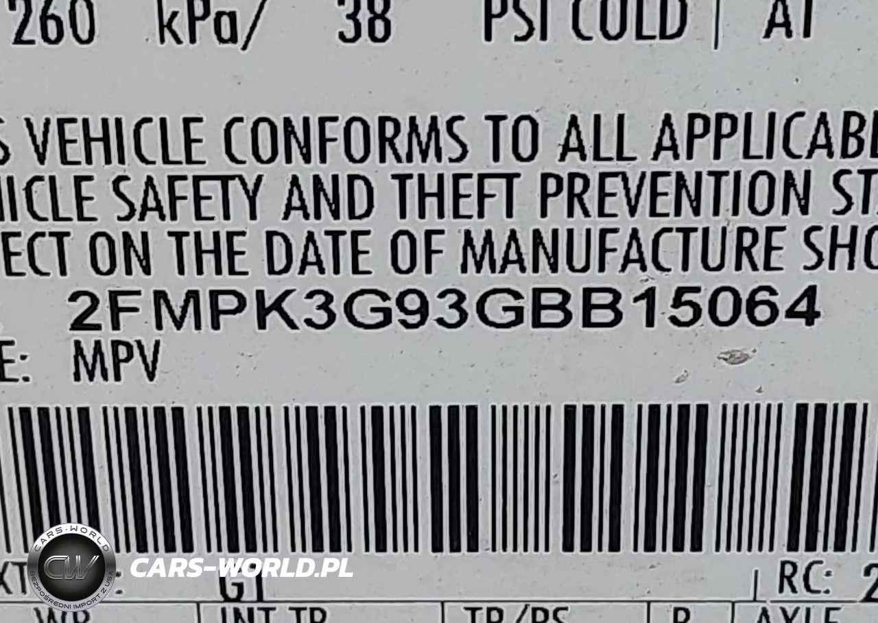 2016 Ford Edge Se VIN:2FMPK3G93GBB15064 - 9