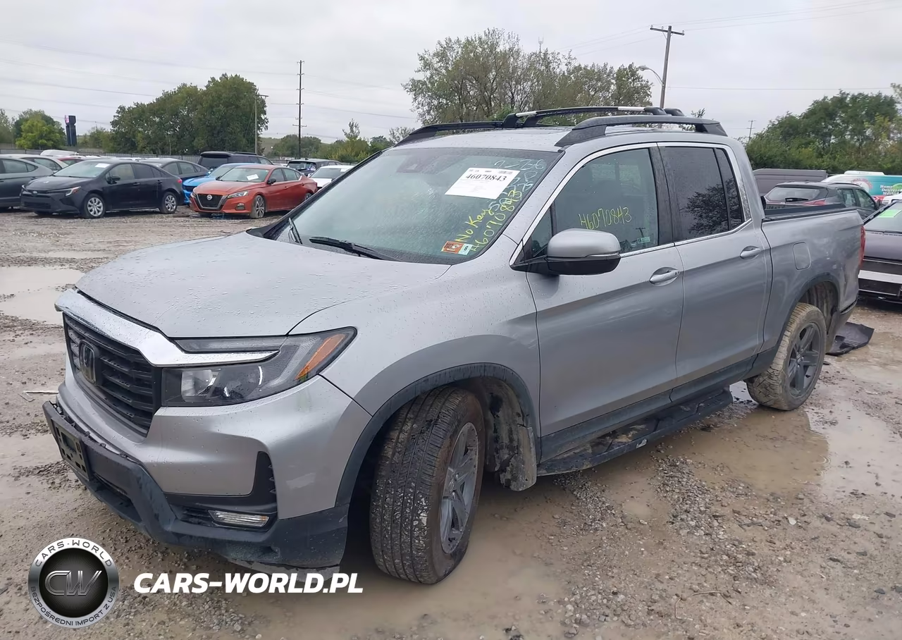 2023 Honda Ridgeline Rtl VIN:5FPYK3F54PB021146 - 2