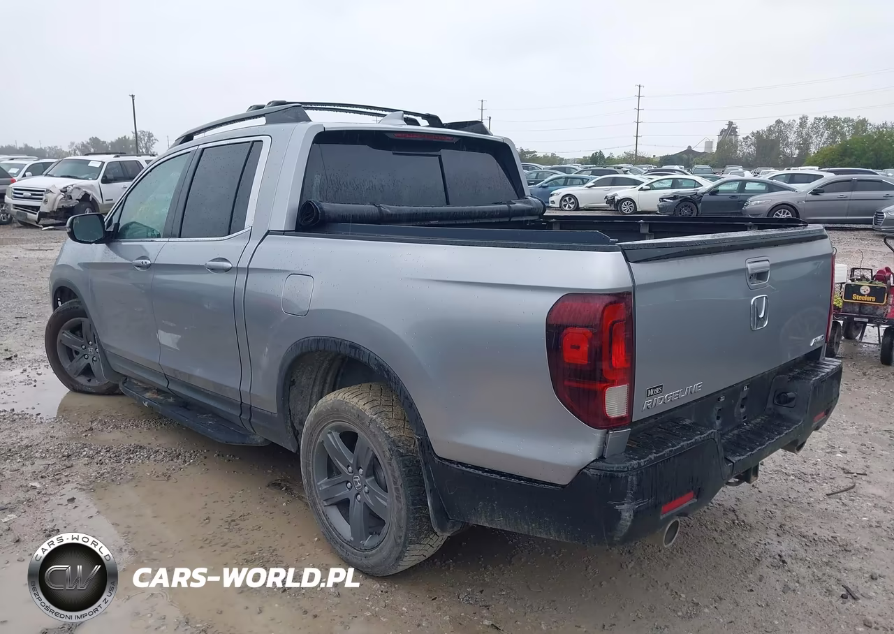 2023 Honda Ridgeline Rtl VIN:5FPYK3F54PB021146 - 3