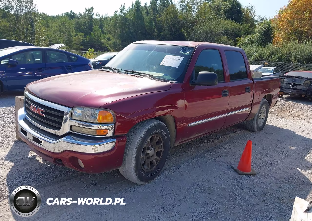 2006 GMC Sierra 1500 Sle1 VIN:2GTEC13T861200601 - 2