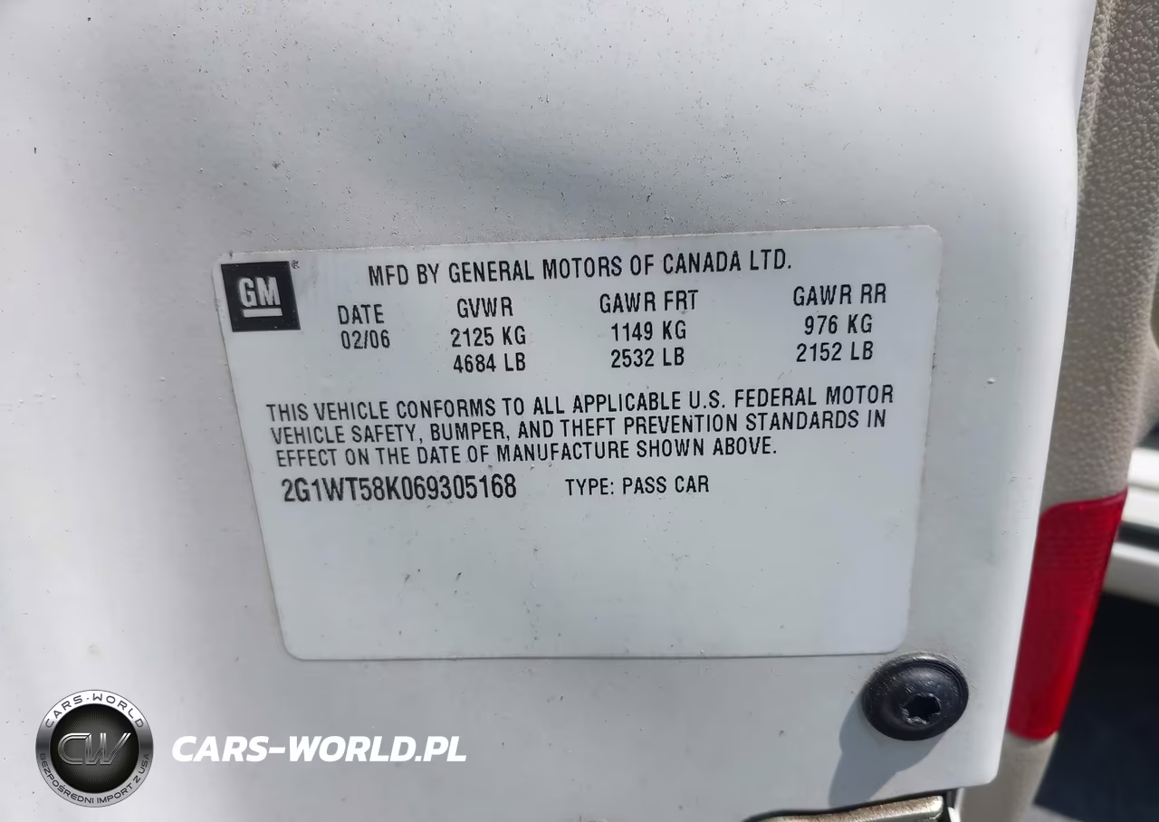 2006 Chevrolet Impala Lt VIN:2G1WT58K069305168 - 9