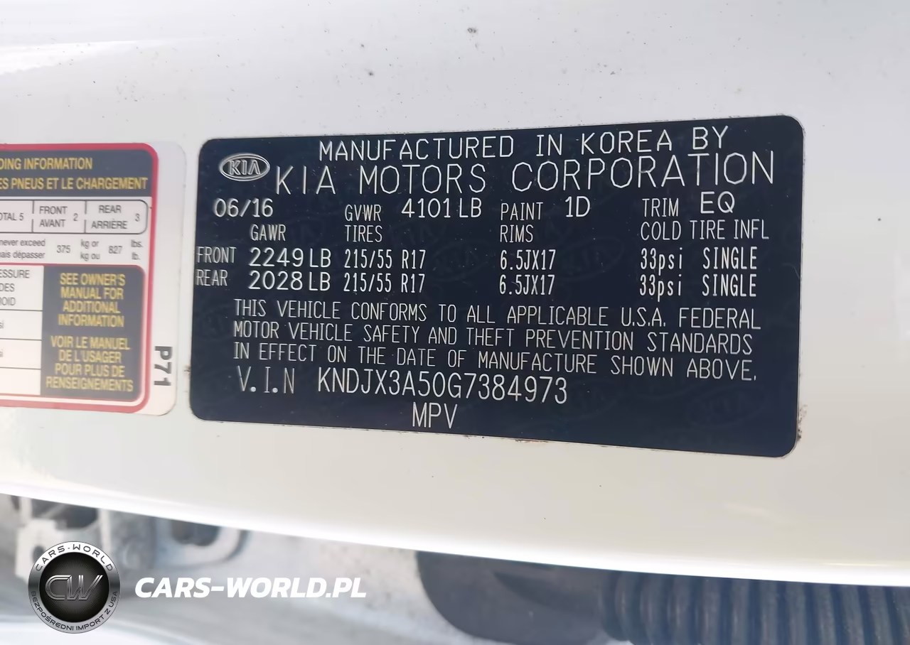 2016 Kia Soul ! VIN:KNDJX3A50G7384973 - 9